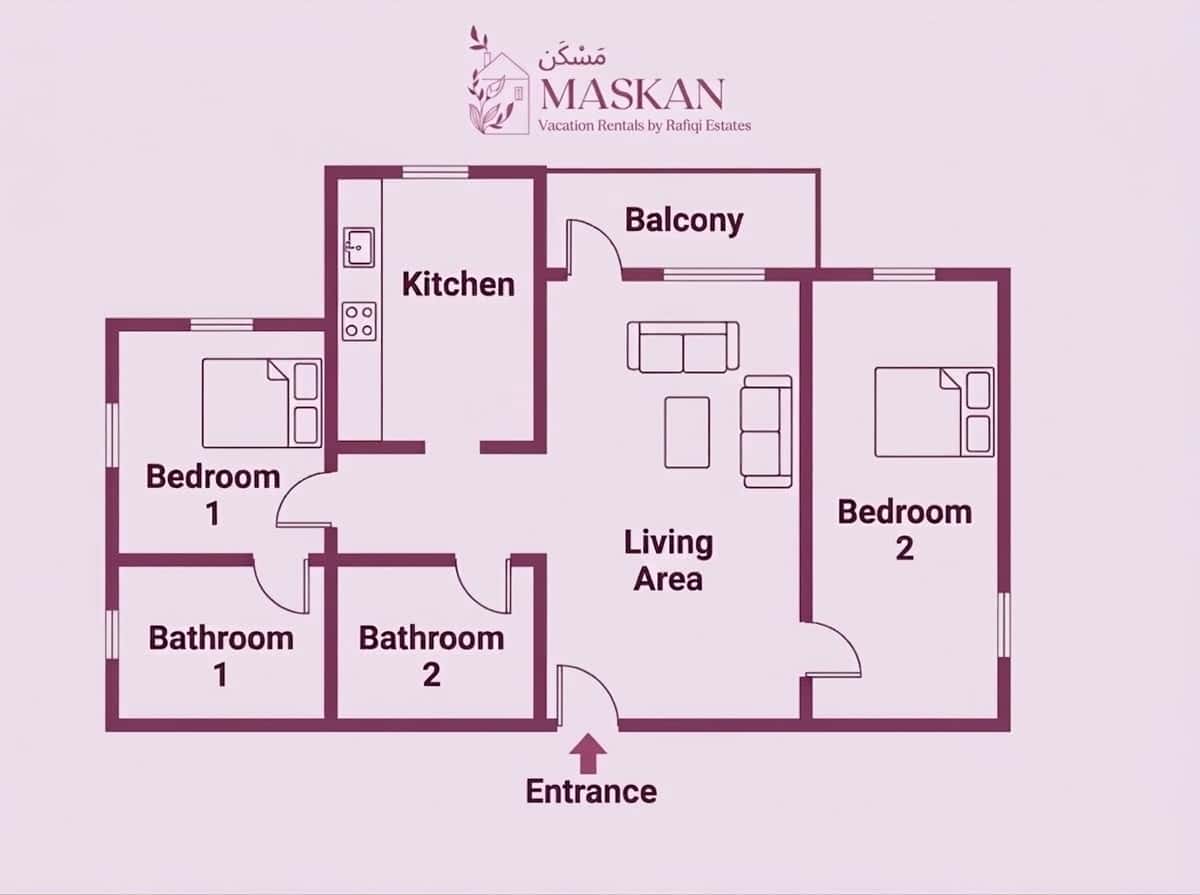 Tarseel (1A) — Maskan apartment, Srinagar
