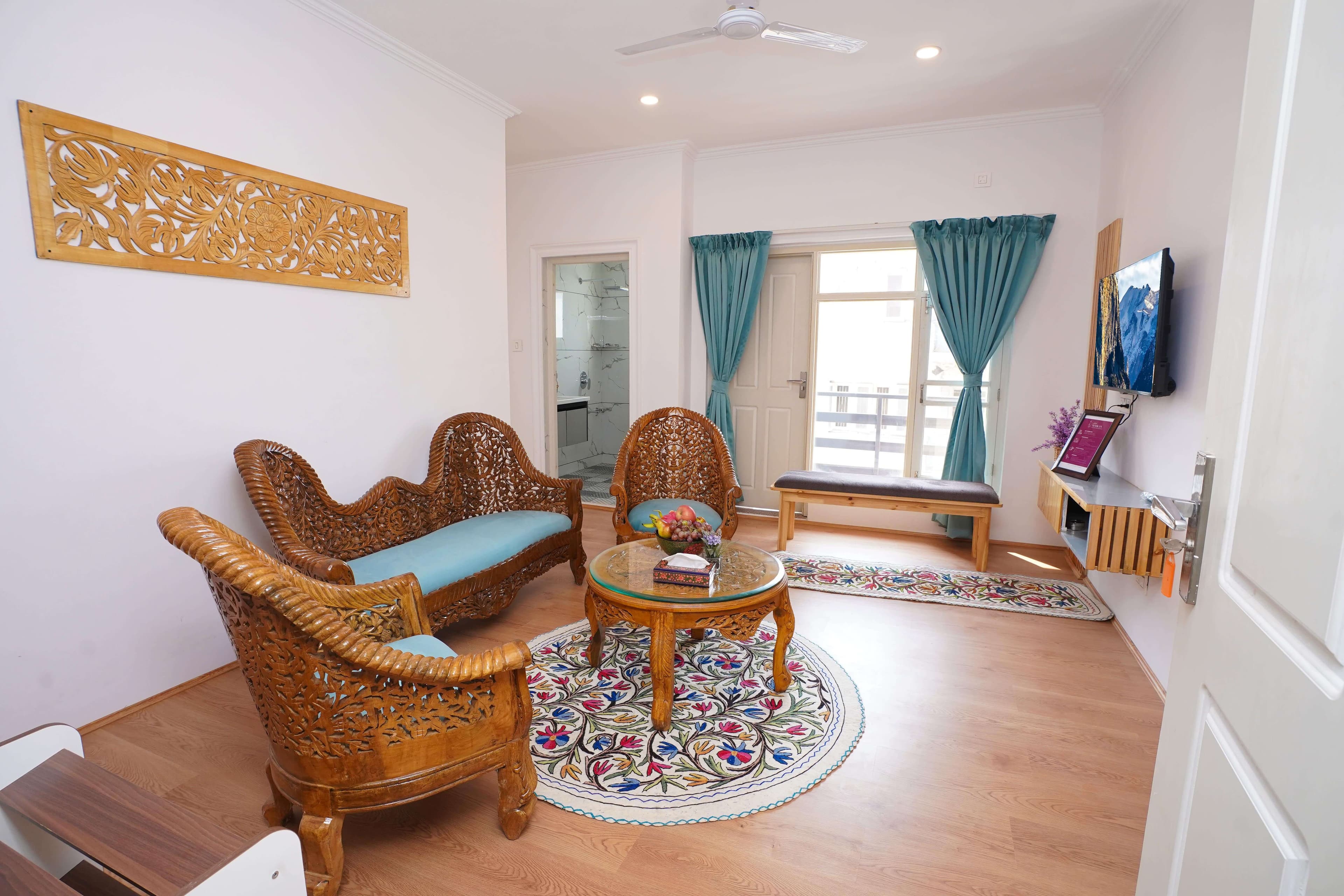 Nazm (1B) — 2BHK at Maskan, our Srinagar homestay in Barzulla